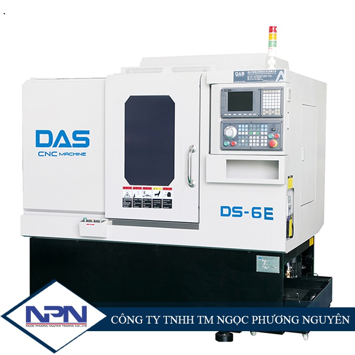 Máy tiện CNC Đài Loan bàn nghiêng thay dao 0,3 giây 4 trục DAS DS-6E