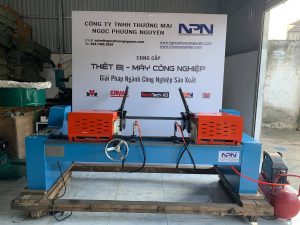 Máy bo, vát đầu ống, thanh tròn kim loại 2 đầu