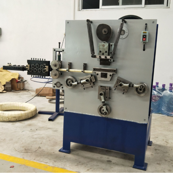 Máy làm khóa đóng đai dây đeo, uấn dây đa hình thuỷ lực