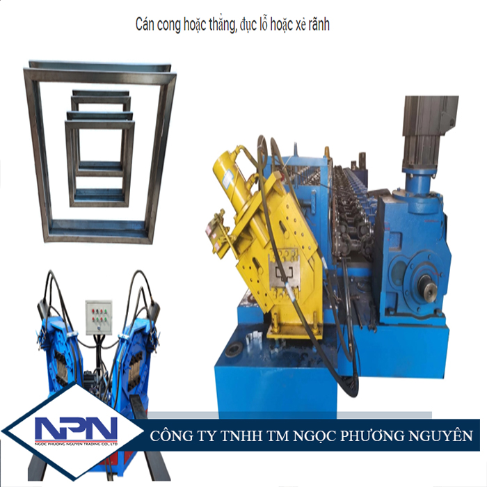 Máy cán định hình khung bao cửa chống cháy KEFA500