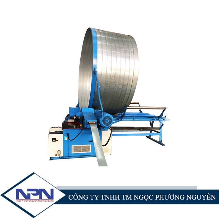 Máy tạo thành ống cống dạng sóng kim loại Máy tạo thành ống cống dạng sóng kim loại