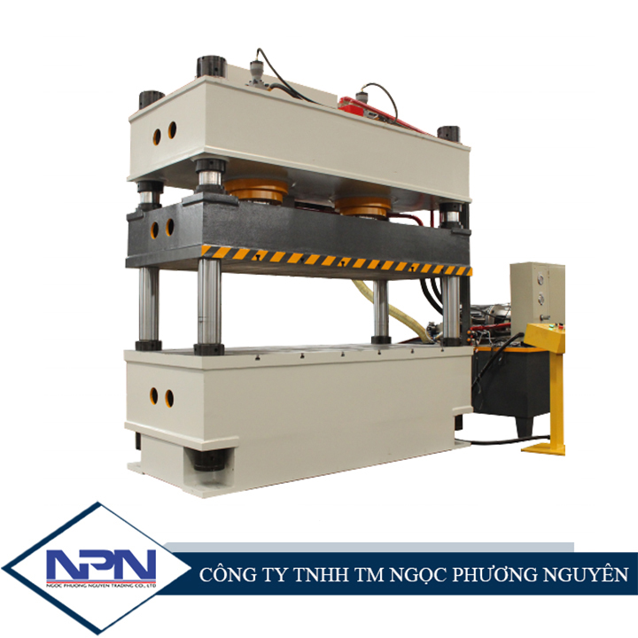 Máy ép thủy lực 4 trụ loại cho gạch kim loại màu Máy ép thủy lực 4 trụ loại cho gạch kim loại màu