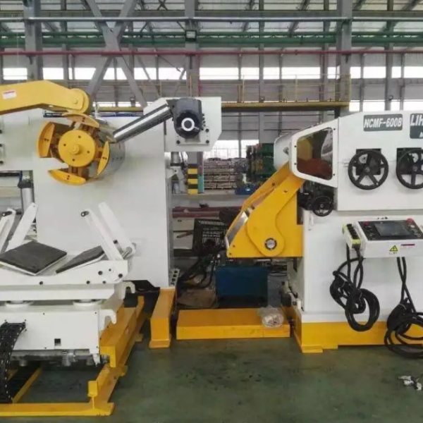 Máy nắn thẳng, xả cuộn, nạp phôi tấm nhôm 3 trong 1 NCBF-400B