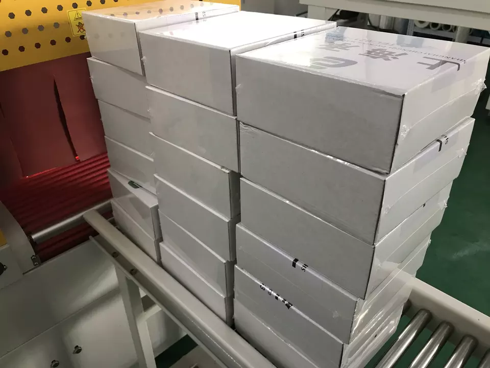 Máy đóng gói co màng công nghiệp tốc độ cao GS350 + BS5030LW