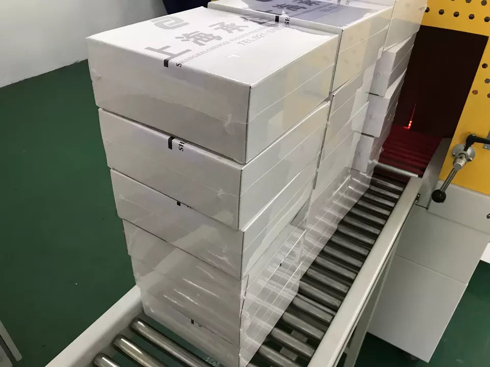 Máy đóng gói co màng công nghiệp tốc độ cao GS350 + BS5030LW