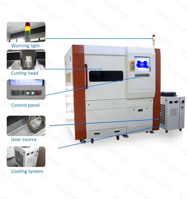 Máy cắt laser tấm kim loại RT-1000W