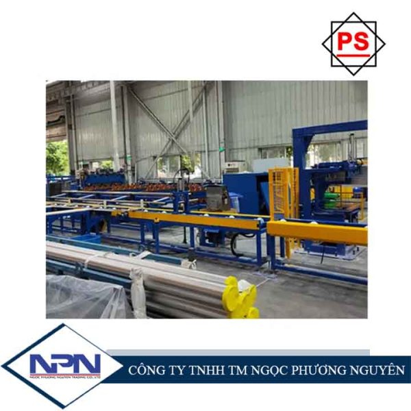Dây chuyền đóng luồn túi bảo vệ ống tự động PS-4000